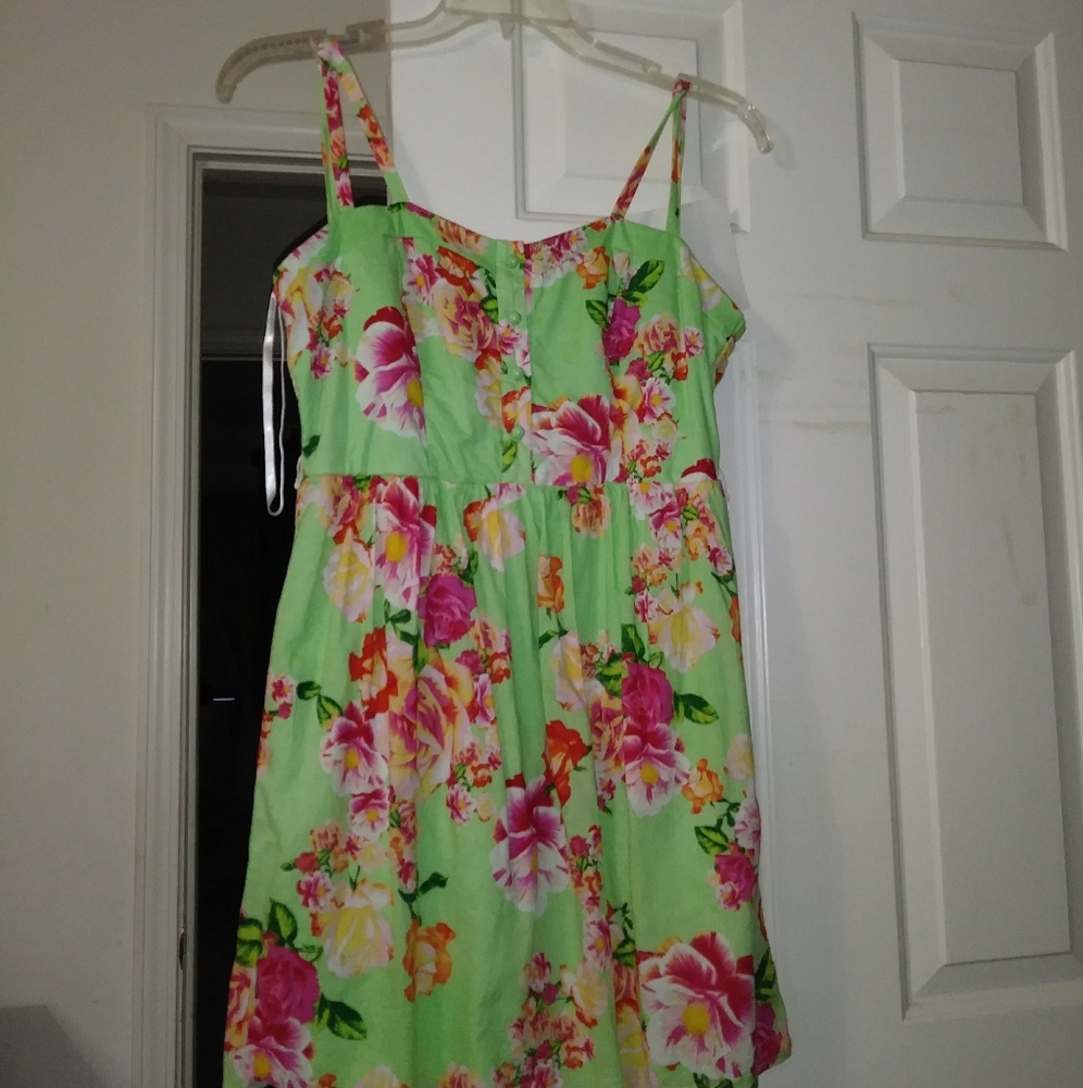 Floral sun dress